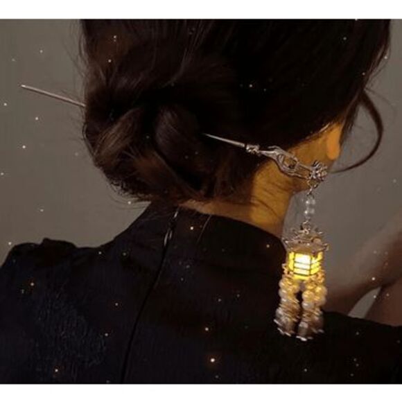 NWOT Fantasy Romantic Fairy Fae Hairpin - Gorgeous - 7.25" long - Picture 3 of 3